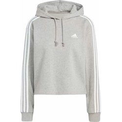 Bluza damska Essentials 3-Stripes French Terry Crop Hoodie Adidas