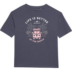 Koszulka dziewczęca 4FJWSS24TTSHF1146 4F