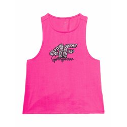 Bezrękawnik dziewczęcy 4FJWSS24TTSHF1141 4F