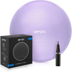 Piłka gimnastyczna 65cm + pompka Gymtek