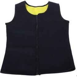 Bezrękawnik, top męski zipped odchudzający
