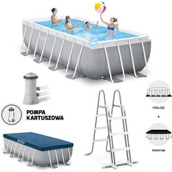 Basen stelażowy Prism Rectangular Frame 488x244x107cm Intex