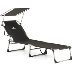 Leżak, łóżko plażowe z daszkiem Outtec