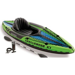 Kajak nadmuchiwany jednoosobowy Challenger K1 274x76x33 cm Intex