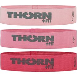 Zestaw 3 gum oporowych do ćwiczeń Resistance Textile Bands Lady ThornFit