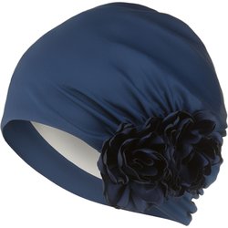 Czepek pływacki materiałowy 2 kwiaty Aquafeel