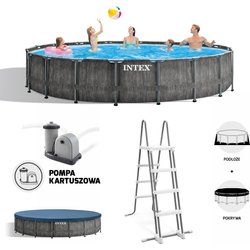 Basen stelażowy Greywood 549x122cm Intex