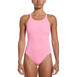 Strój kąpielowy damski HydraStrong Solid Fastback Nike Swim