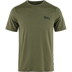 Koszulka męska Abisko Wool Logo SS Fjallraven