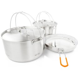Zestaw garnków turystycznych Glacier Stainless Stroop 2szt. GSI Outdoors