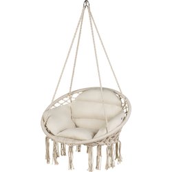 Huśtawka bocianie gniazdo boho XXL Big Pillow Luverno