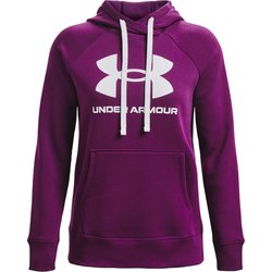 Bluza damska Rival Fleece Logo Hoodie Under Armour WYPRZEDAŻ