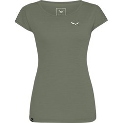 Koszulka damska Puez Melange Dry S/S Tee Salewa
