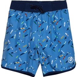 Spodenki kąpielowe juniorskie AOP Logo Color Kids