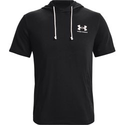 Koszulka męska Rival Terry Short Sleeve Hoodie Under Armour