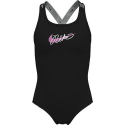 Strój kąpielowy dziewczęcy Crossback One Piece Nike Swim