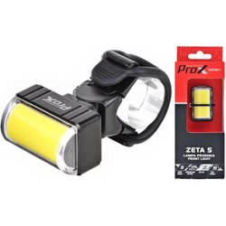 Lampa przednia Zeta S Cob Led 160lm, USB Prox