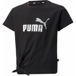 Koszulka juniorska ESS+ Logo Knotted Tee Puma