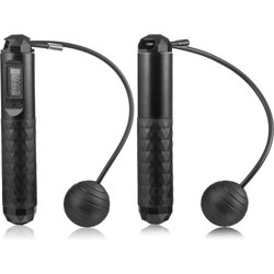 Skakanka bezprzewodowa z licznikiem i wyświetlaczem Gymtek