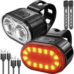 Lampa rowerowa przednia i tylna LED Trizand