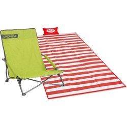 Zestaw pla偶owy: krzes艂o turystyczne Panama Spokey + mata pla偶owa Nils Camp