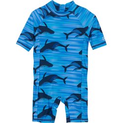 Kombinezon kąpielowy juniorski Baby Suit S/S AOP Color Kids
