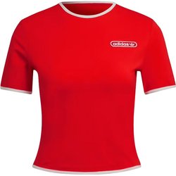 Koszulka, crop top damski Binding Details Adidas