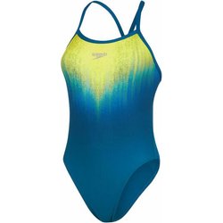 Strój kąpielowy damski Placement Digital Turnback Speedo