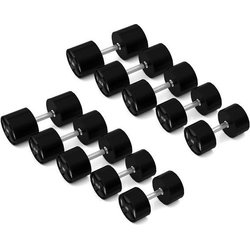 Zestaw hantli poliuretanowych HPC Set CPU 2x40-50kg 450kg HMS