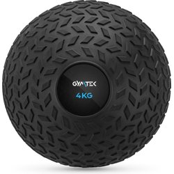 Piłka lekarska SlamBall Tire Black 4kg Gymtek