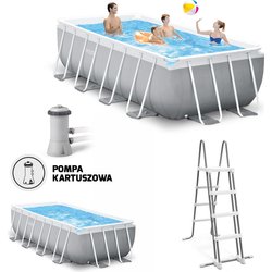 Basen stelażowy Prism Frame 400x200x122cm Intex