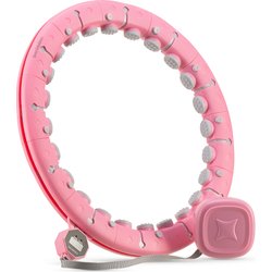 Hula hop z obciążnikiem i licznikiem Gymtek