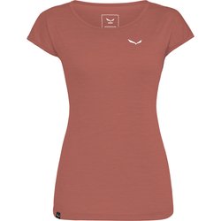 Koszulka damska Puez Melange Dry S/S Tee Salewa