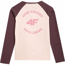 Longsleeve dziewczęcy 4FJAW23TLONF143 4F