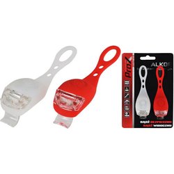 Zestaw lamp rowerowych Alkor Prox