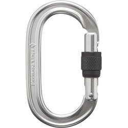 Karabinek Oval Keylock Screwgate Carabiner Black Diamond