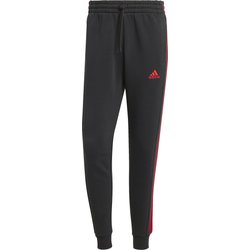 Spodnie dresowe męskie Essentials Fleece 3-Stripes Tapered Cuff Adidas