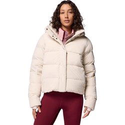 Kurtka puchowa z szelkami damska Amaze Puff Hooded Jacket Columbia
