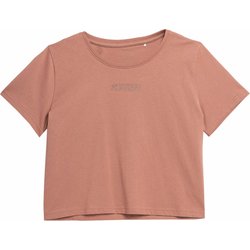Koszulka crop-top damski 4FSS23TTSHF333 4F