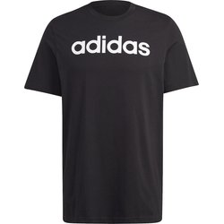 Koszulka męska Essentials Single Jersey Linear Embroidered Logo Tee Adidas