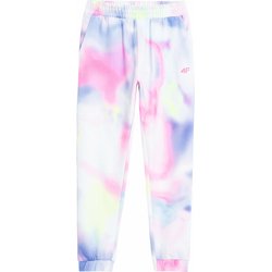 Spodnie dresowe dziewczęce 4FJSS23TTROF348 4F