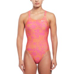 Strój kąpielowy damski Fastback One Piece Nike Swim