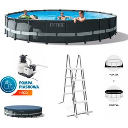 Basen stelażowy Ultra XTR Frame 610x122cm Intex