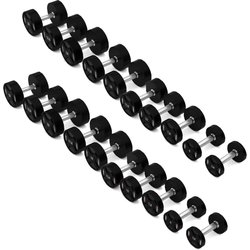 Zestaw hantli poliuretanowych HPC Set CPU 2x2,5-25kg 275kg HMS