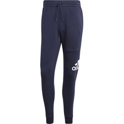 Spodnie dresowe męskie Essentials Fleece Tapered Cuff Big Logo Adidas