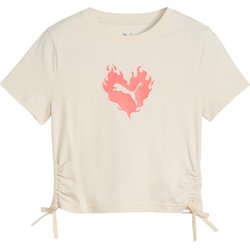 Koszulka juniorska Flaming Love Puma