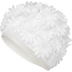 Czepek pływacki materiałowy Fashy Flower Aquafeel