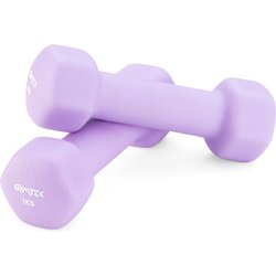 Zestaw hantli neoprenowych Hex 2x1kg Gymtek