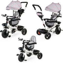 Rowerek trójkołowy 3w1 obracany Stars