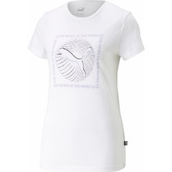 Koszulka damska Graphics She Moves Us Tee Puma